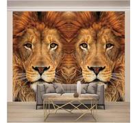 Simple Three Dimensional Animal Lion Personality 3D Wallpaper Luxury Home Dining Decor Paste Sofa Living Room The Wall for Bedroom Mural-300cm×210cm