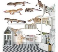 Simple Three Dimensional Animal Lizard Art 3D Wallpaper Premium Textured Silk Study Dining Living Room Bedroom Sofa TV Wall Easy Install-250cm×170cm