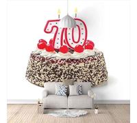 Simple Three Dimensional Birthday Cake Creative 3D Wallpaper Luxury Home Dining Decor Paste Sofa Living Room The Wall for Bedroom Mural-250cm×170cm