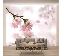 Simple Three Dimensional Branches Pink Flowers 3D Wallpaper Luxury Home Dining Decor Paste Sofa Living Room The Wall for Bedroom Mural-350cm×256cm
