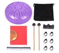 Simple to Play 8 Inch Steel Handpan Drum Featuring 11 Notes for Quick Learning Sound and Stress Relief Rehab