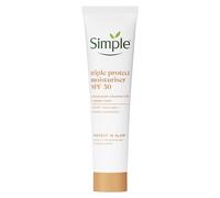 Simple Protect 'N' Glow Triple Protect Moisturiser SPF 30 40ml