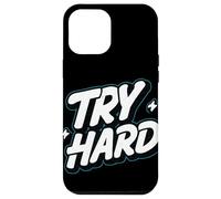 Simple Try Hard Mindset Costume Case for iPhone 12 Pro Max