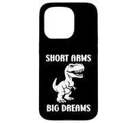 Simple tyrannosaurus dinosaur Funny quote short arms t-rex Case for iPhone 15 Pro