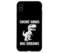 Simple tyrannosaurus dinosaur Funny quote short arms t-rex Case for iPhone XS Max