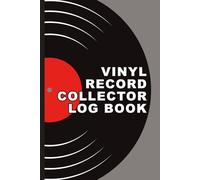 Simple Vinyl Record Collector Log Book - 6" X 9" Inches - 100 pages