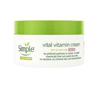 2×50ml Simple Kind to Skin Vital Vitamin Day Cream With SPF 15 for UVA+UVB