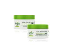 Simple Vital Vitamin Night Cream 50ml 20 Pack of Sensitive Skin Moisturiser