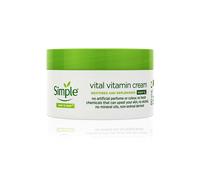 Simple Vital Vitamin Night Cream 50ml Replenishing in White