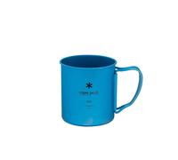 Snow Peak - Titanium mug - Titanium Single Wall 450 Mug Blue in Titanium Blue