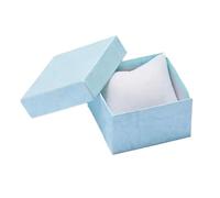 Simple Watch Box Jewellry Accessories Single Storage Gift Packaging Boxes With Pillow Display Organizer(Blue)