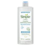 Simple Water Boost Micellar Cleansing Water make-up remover Sensitive Skin facial skin care 6 x 400 ml