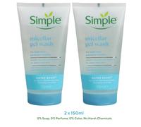 Simple Water Boost Gel Facial Wash Micellar 150 ml