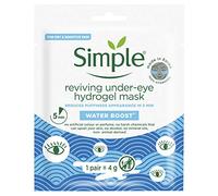 Simple Water Boost Reviving Hydrogel Under Eye Mask 4x 1 pair