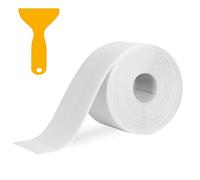 Simple Waterproof Seal Tape for Bathroom Sealant Strip Self Adhesive for Kitchen Sinks, Bathtub, Worktop Edging - White, 3.8cm x 3.2m, 1 Roll