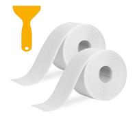 Simple Waterproof Seal Tape for Bathroom Sealant Strip Self Adhesive for Kitchen Sinks, Bathtub, Worktop Edging - White, 3.8cm x 3.2m, 2 Rolls