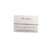 Simple Wish Bracelet - A Wish for an Amazing Gymnastics Teacher DD788