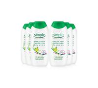 Simple Women's Kind to Hair Gentle Care 'Shampoo', 6pk x 200ml in White Simple White