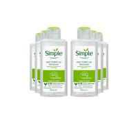 Simple Women's Kind to Skin Eye 'Make-up Remover' 125ml, Pack of 6 in Clear