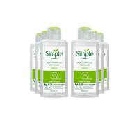 Simple Women's Kind to Skin Eye 'Make-up Remover' 125ml, Pack of 6 in Clear Simple Clear