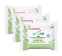 Simple Womens Kind to Skin Eye Make-Up Remover Pads with Pro-vitamin B5, 3x 30 - NA - One Size