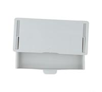 Simple Yet Effective Under Desk Drawer Organizer with ABS Build for Storing Pens Rulers Scissors and Other Essentials at Home or Work (Grey)