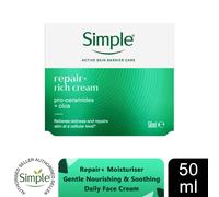 SimpleActive Skin Barrier Care Repair+ Rich Face Moisturiser 50ml