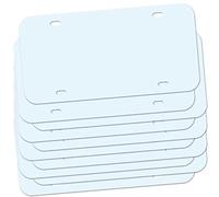 Simplee Signage Blank License Plate for Vinyl, License Plate Blank for Business, Blank License Plates for Creating Custom Vanity Plates (10 Pack)