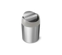 Simplehuman 1.5L Mini Waste Bin - Stainless Steel