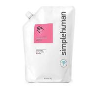 simplehuman CT1018 1L Geranium Hand Wash Liquid Soap, Moisturising, Suitable for Sensitive Skin, Hypoallergenic (DEA, Sulphate and Paraben Free), Biodegradable, Liquid Soap Dispenser Compatible