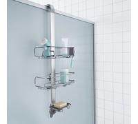 Simplehuman 2 Tier Overdoor Shower Caddy - Stainless Steel