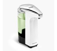 Simplehuman 237ml Sensor Soap Pump Dispenser, White Plastic