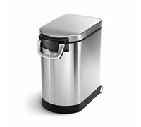 Simplehuman 25L Pet Food Bin - Stainless Steel