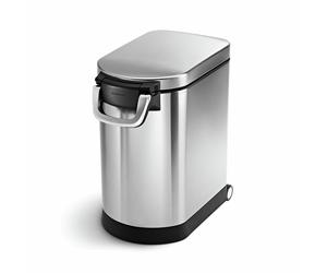Simplehuman 25L Pet Food Bin - Stainless Steel