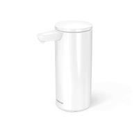 Simplehuman 266Ml Rechargeable Sensor Soap Pump, Automatic Hand Motion Soap Dispenser, White Steel