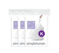 Simplehuman 45L Code K Bin Liners - Pack of 60