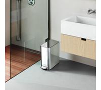 Simplehuman 5L Slim Bathroom Pedal Bin - Silver