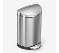 Simplehuman Pedal Bin Smallsemi-round 6L steel (CW1834CB)