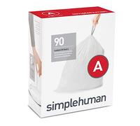 simplehuman 9000 Count White 4.5L Cylindrical Trash Bags