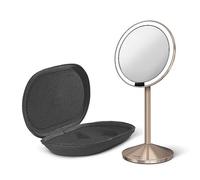 simplehuman Brushed Stainless Steel Sensor Mirror Natural
