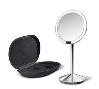 Simplehuman Fold Beauty Sensor Mirror 10x Magnified- Brushed