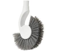 simplehuman BT1094 Replacement Toilet Brush Head, Easy Screw On, Stiff Outer Bristles, White Plastic (Pack of 3)