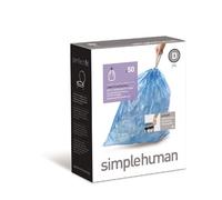 simplehuman - Code D, Custom Fit Recycling Bin Liners, 50 Pack - 20 Litre