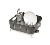 simplehuman Plastic dishrack, Standard Compact, Grey