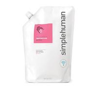 simplehuman CT1018 1L Geranium Hand Wash Liquid Soap, Moisturising, Suitable for Sensitive Skin, Hypoallergenic (DEA, Sulphate and Paraben Free), Biodegradable, Liquid Soap Dispenser Compatible