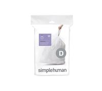 simplehuman CW0163 20L, 20 Liners, White - Code D