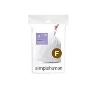 simplehuman Bin Liners, Size F, Pack of 20
