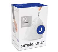 Simplehuman - CW0259 - 3 Packs of 20 bin liners - 30L/45L - Code J.