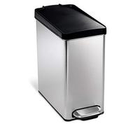 simplehuman 10L Profile Pedal Bin - Stainless Steel