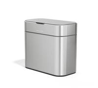Simplehuman 4L Compost Caddy And Food Waste Bin, Brushed Stainless Steel